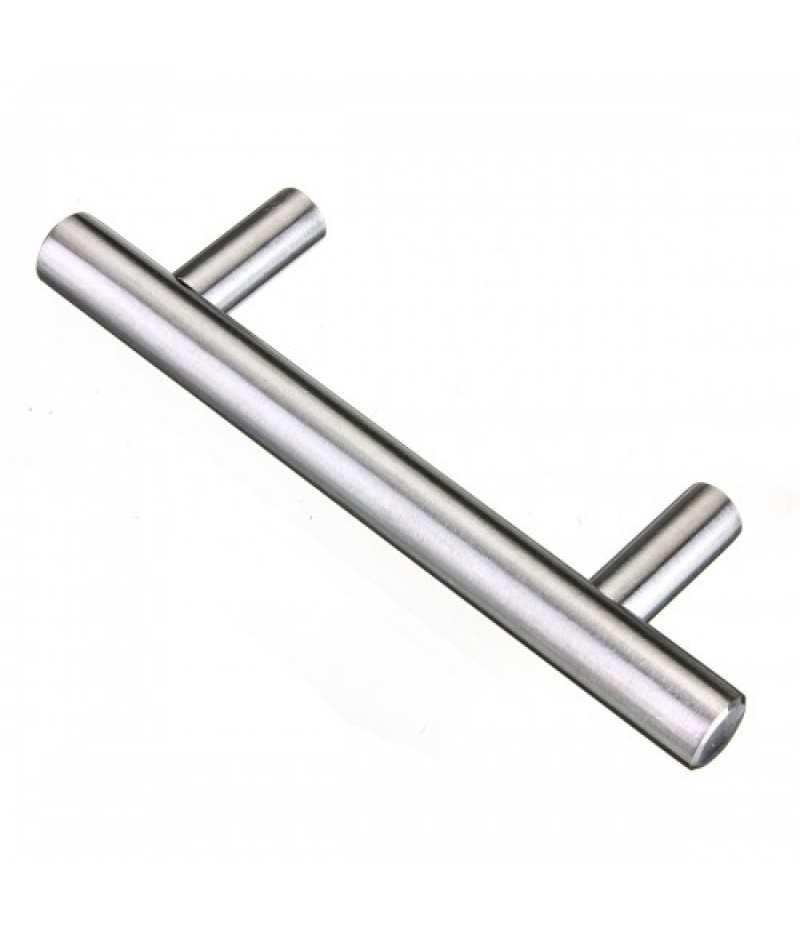 10*100*64mm Solid Steel Brushed Nickel Cabinet Bar Door Handles