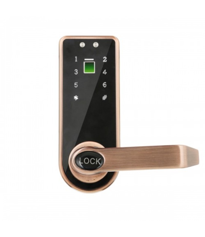 Digital Electronic Password Touch Fingerprint Door Lock Keyless Anti-theft