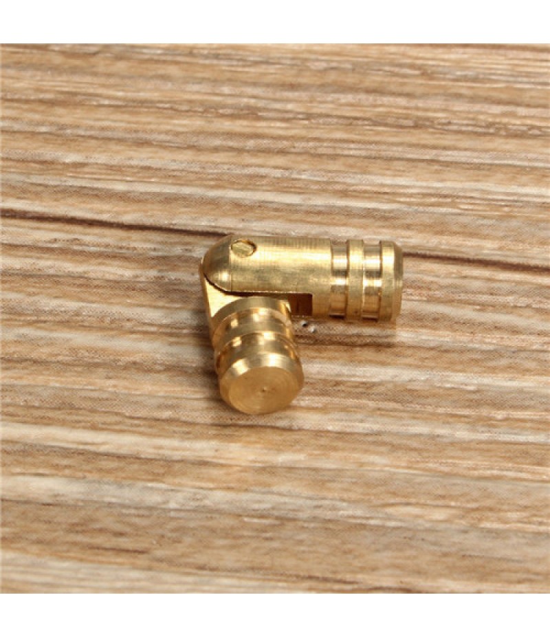 5mm x 18mm Pure Copper Brass Wine Jewelry Box Hidden Invisible Concealed Barrel Hinge