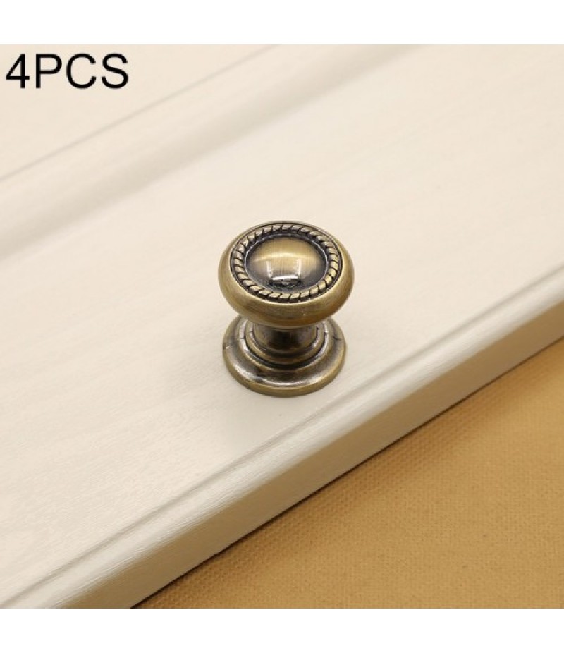 30mm 266 Green Bronze Cabinet Wardrobe Door Drawer Vintage Zinc Alloy Solid Single Hole Handle