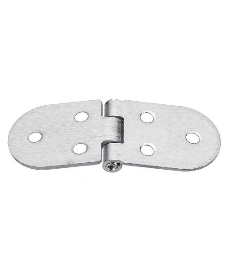 Stainless Steel Adjustable Half Round Door Butt Hinges Industrial Folding Hinge Furniture Hardware