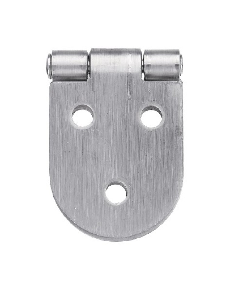 Stainless Steel Adjustable Half Round Door Butt Hinges Industrial Folding Hinge Furniture Hardware