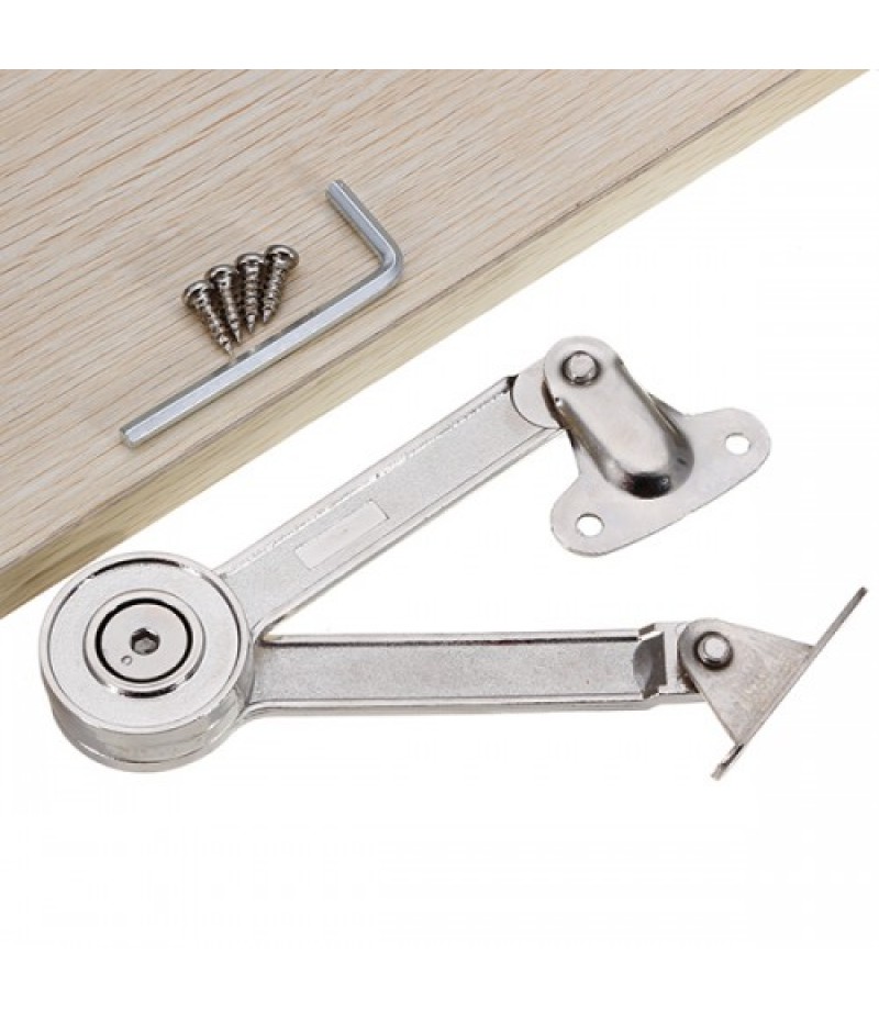 30N 3kg Turning Lift Support Hydraulic Lever Any Position Stop Zinc Alloy for Cabinet Door