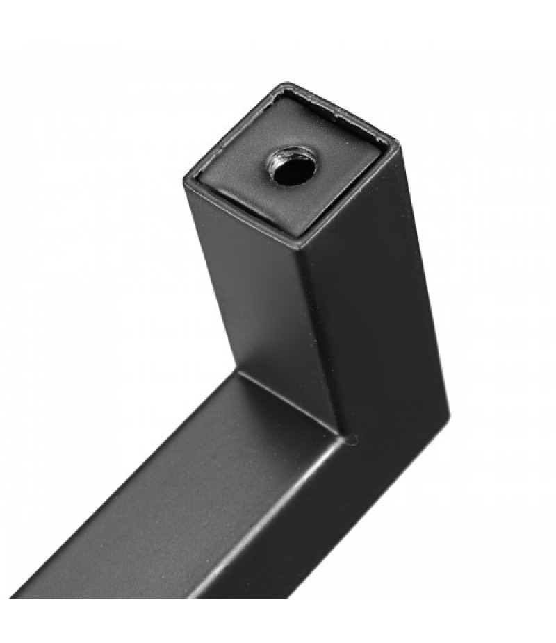 10x20mm Black Hollow Square Stainless Steel Door Handles Drawer Pull For Cupboard Cabinet