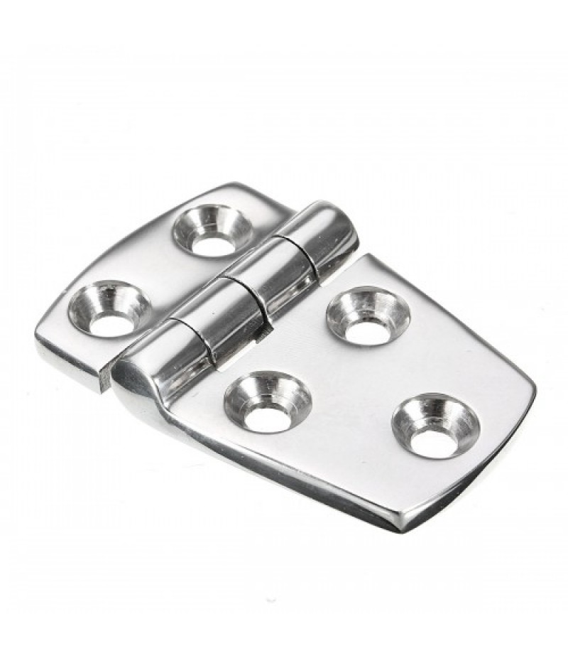 38 x 56mm 316 Stainless Steel Flush Hinges Door Hinge Polished Silver Hardware