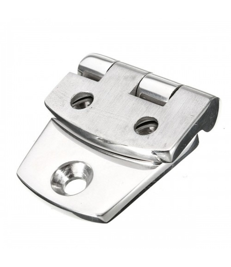 38 x 56mm 316 Stainless Steel Flush Hinges Door Hinge Polished Silver Hardware