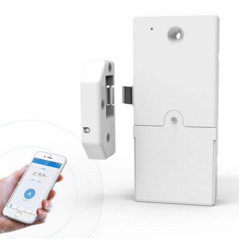 Bluetooth Electronic Cabinet Drawer Door Lock Hidden Digital Auto Safety Home Security Locker